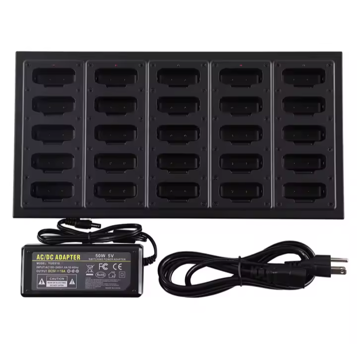 Carregador Bivolt Profissional para 25 Aparelhos + 2 Entradas USB Laterais - R$1.900,00